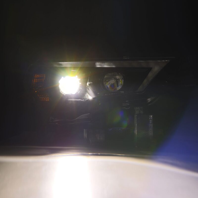 AlphaRex 14-22 Toyota 4Runner LUXX-Series LED Proj Headlights Chrome w/Actv Light & Seq. Sig + DRL - 880812