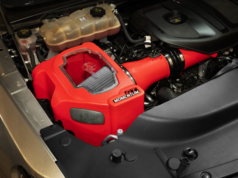 aFe 2025 RAM 1500 L6-3.0L (tt) Momentum GT Red Edition Cold Air Intake w/ Pro Dry S Filter (MOQ 12) - 50-70120DR