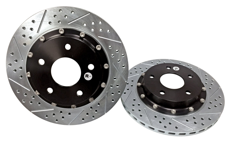Baer Brakes 86-95 Chevrolet Corvette Eradispeed+ Front SDZ 2-Piece Performance Brake Rotors - 2301013
