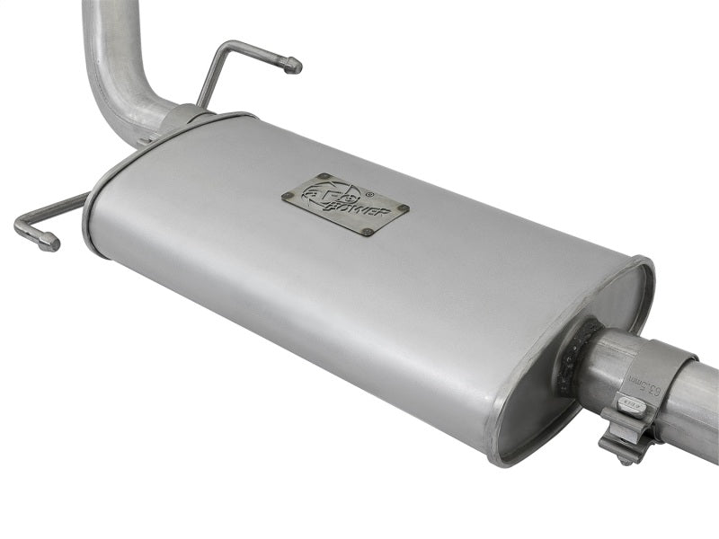 aFe Scorpion 2-1/2in Alum Steel Cat-Back Exhaust w/ Polished Tips 07-17 Toyota FJ Cruiser V6 4.0L - 49-06039-P