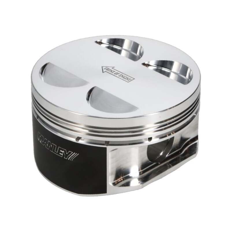 Manley Toyota Supra Turbo (2JZGTE) 87mm +1.0mm Oversized Bore 10:1 Flat Top Piston Set w/ Ring - 609115C-6