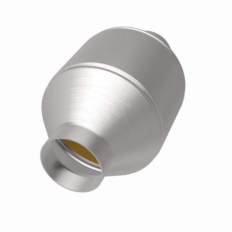 MagnaFlow Conv Univ 2.25in Inlet/Outlet Center/Center Round 3in Body L x 5in W x 8.75in Overall L - 51655