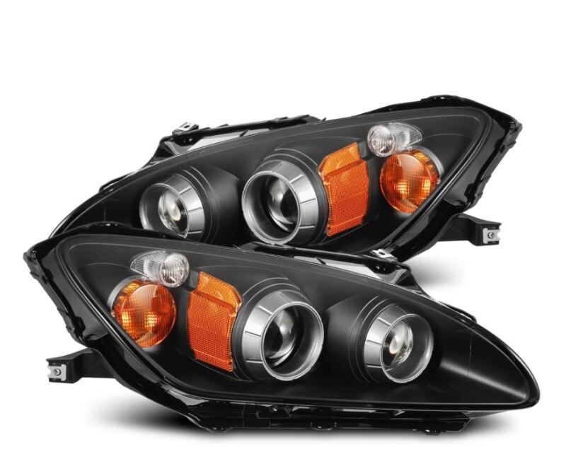 AlphaRex 99-09 Honda S2000 LUXX-Series Projector LED Headlights - Black - 880271
