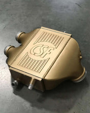 Load image into Gallery viewer, CSF 2014+ BMW M3/M4 (F8X) Top Mount Charge-Air-Cooler - Carbon Ceramic Gold Matte - 8082CCGM