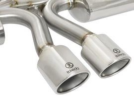 aFe Takeda 3in 304 SS Cat-Back Exhaust System w/ Polished Tips 2017 Honda Civic Si I4 1.5L (t) - 49-36618-P