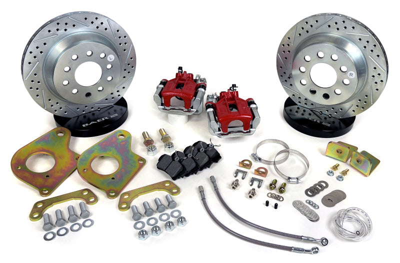 Baer Brakes 78-88 GM G-Body 11.65in Classic Series Rear Brake Kit - Red - 4302561R
