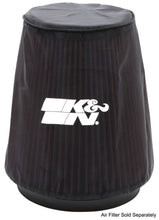Load image into Gallery viewer, K&amp;N Universal P Dry charger Round Tapered Air Filter Wrap Black - 22-8038DK