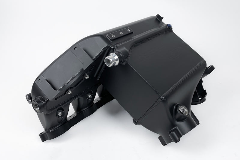 CSF BMW M2/M3/M4 S58 Comp & Non-Comp (G8X) Charge-Air Cooler Manifold - Thermal Dispersion Black - 8233B