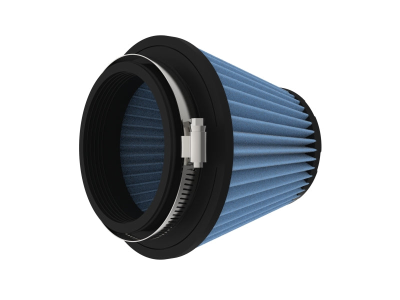 aFe POWER Universal Clamp-On Air Filter w/ D2 Dura-Dry Media - 4in F x 6in B x 4in T x 5in H - 21-40505V