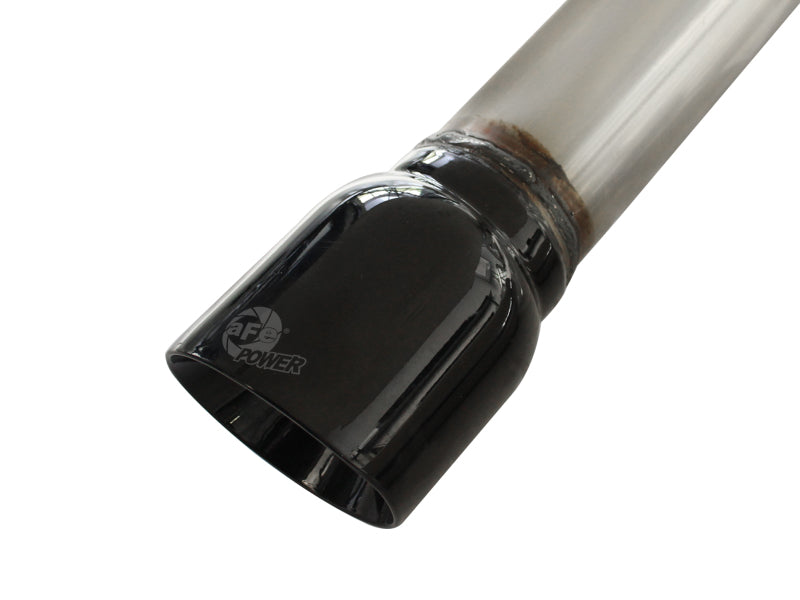 aFe MACHForce XP Exhausts Cat-Back SS-409 EXH CB Dodge Ram 1500 5.7L HEMI 09-13 Glossed Black - 49-42013-B