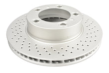 Load image into Gallery viewer, DBA 05-06 Porsche Boxster S (w/Iron Rotor) Coupe Front Right En-Shield OE Drilled Rotor - DBA3602OEXR