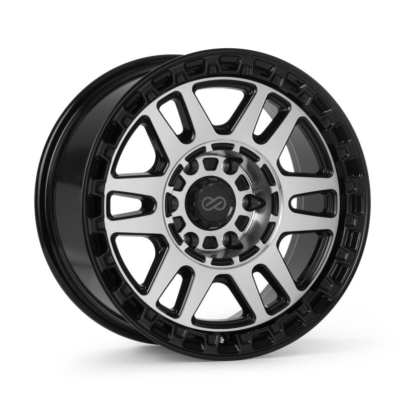 Enkei Trail-Tracker 20x9 / 6x139.7 BP / ET39 / 106.1mm Bore - Matte Black Machined Wheel - 560-290-8439BKM