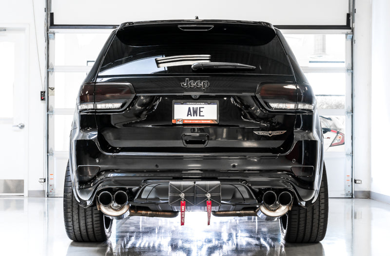 AWE Tuning 2020 Jeep Grand Cherokee SRT/Trackhawk Touring Edition Exhaust - Use w/Stock Tips - 3015-31017