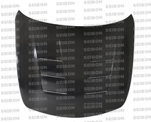 Load image into Gallery viewer, Seibon 08-09 Infiniti G37 4-door TS-Style Carbon Fiber Hood - HD0809INFG374D-TS