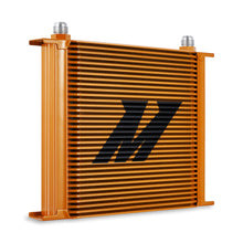 Load image into Gallery viewer, Mishimoto Universal 34 Row Oil Cooler - Gold - MMOC-34GD