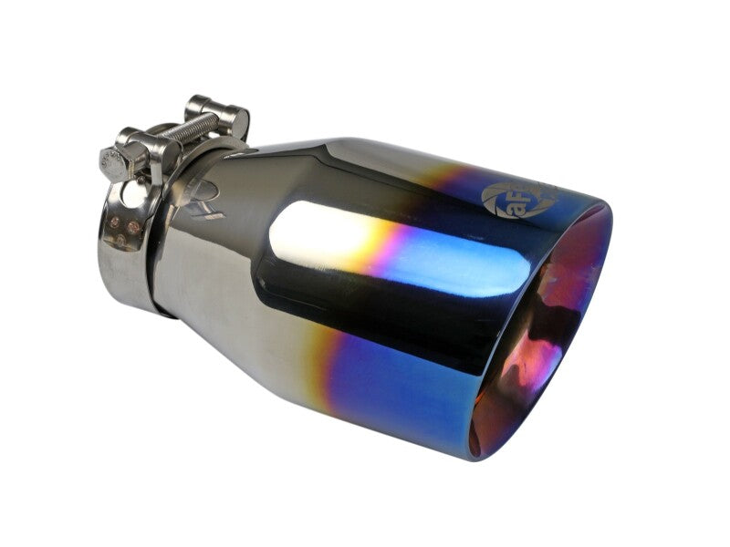aFe MACH Force-Xp 13-16 Audi Allroad L4 SS Cat-Back Exhaust w/ Blue Flame Tips - 49-36438-L