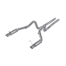 Load image into Gallery viewer, MBRP 05-09 Ford Mustang GT 4.6L Dual Split Rear Race Version AL/ 3in Cat Back Exhaust System - S7270AL