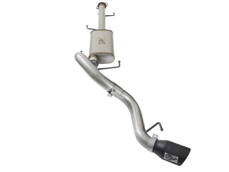 aFe MACH Force Xp 3in SS Cat-Back Single Side Exit Exhaust w/Black Tips 07-14 Toyota FJ Cruiser - 49-46003-1B