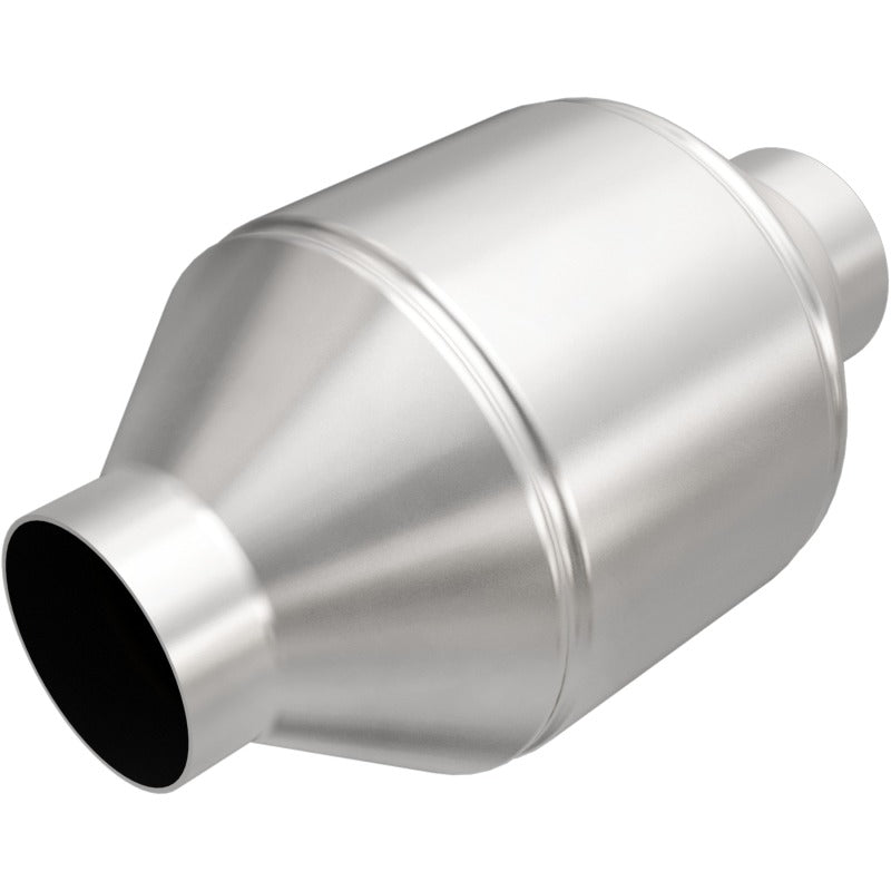 MagnaFlow Conv Univ 2.25in Inlet/Outlet Center/Center Round 3in Body L x 5in W x 8.75in Overall L - 51655