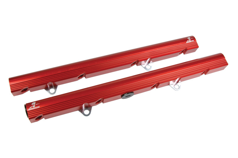 Aeromotive 86-98 Ford 5.0L Fuel Rails - Black - 14171