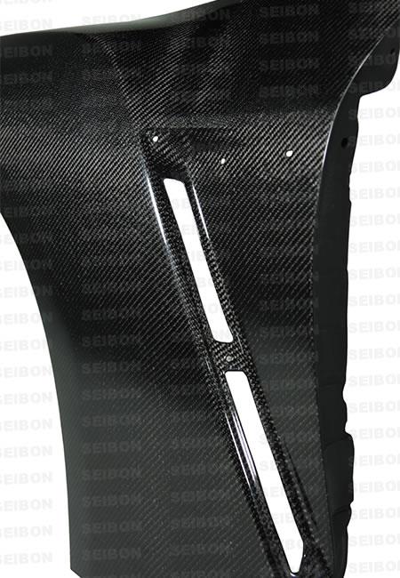Seibon 09-10 Nissan GT-R R35 OEM Style Carbon Fiber Fenders - FF0910NSGTR-OE