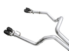 Load image into Gallery viewer, AWE Tuning 4th Gen GM 1500 6.2L 0FG Cat-Back Split Rear Exit (w/ Bumper Cutouts) - Quad Diamond Tips - 3015-43204