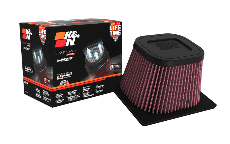 K&N 03-05 Dodge Pick Up 5.9L-L6 Drop In Air Filter - E-0776