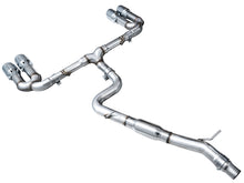 Load image into Gallery viewer, AWE Tuning 22-24 Audi 8Y S3 Track Edition Exhaust - Chrome Silver Tips - 3020-42897