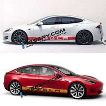 Load image into Gallery viewer, Side Skirt Stripe Decals (2-Pack) | 3 Styles | Multiple Colors | Scratch Protection