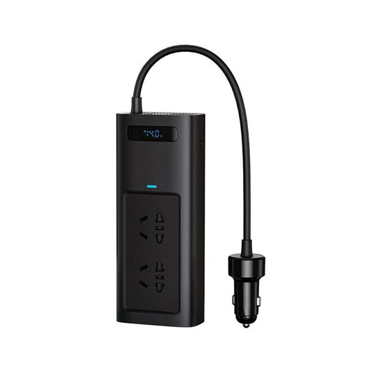150W Car Power Inverter for Model 3/Y | EU Outlets | LCD Display | Smart Cooling