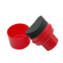 Load image into Gallery viewer, Tire Shine Applicator Sponge | Arc Design | Storage Lid | 2 Styles | 3 Colors