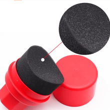 Load image into Gallery viewer, Tire Shine Applicator Sponge | Arc Design | Storage Lid | 2 Styles | 3 Colors