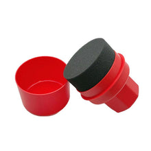 Load image into Gallery viewer, Tire Shine Applicator Sponge | Arc Design | Storage Lid | 2 Styles | 3 Colors