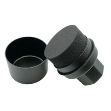 Load image into Gallery viewer, Tire Shine Applicator Sponge | Arc Design | Storage Lid | 2 Styles | 3 Colors