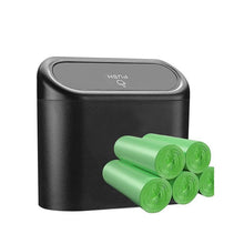 Load image into Gallery viewer, Car Trash Can with 8 Rolls of Garbage Bags for Tesla