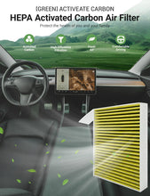 Load image into Gallery viewer, Activated Carbon Cabin Air Filter for Model 3 &amp; Model Y | PM2.5 HEPA (2-Pack)