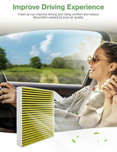 Load image into Gallery viewer, Activated Carbon Cabin Air Filter for Model 3 &amp; Model Y | PM2.5 HEPA (2-Pack)