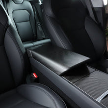 Load image into Gallery viewer, Carbon Fiber Armrest Cover For Tesla Model 3 Highland / Model Y