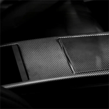 Load image into Gallery viewer, Carbon fiber Center console trim panel for Model S/X 2022+