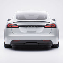 Load image into Gallery viewer, Carbon Fiber Spoiler Performance OEM Style for Tesla Model S 2014+