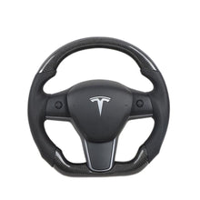Load image into Gallery viewer, Carbon Fiber Sport Steering Wheel for Tesla Model 3 / Y 【Style 39】