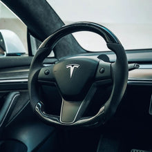 Load image into Gallery viewer, Carbon Fiber Sport Steering Wheel for Tesla Model 3 / Y 【Style 39】