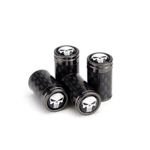Load image into Gallery viewer, Carbon Fibre Car Wheel Tire Valve Stem Cap For Tesla Model3/Y/X/S（4pcs）