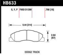 Load image into Gallery viewer, Hawk LTS Street Brake Pads - HB633Y.790