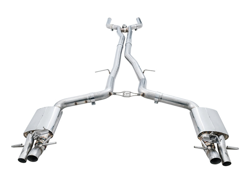 AWE Tuning 2019+ Mercedes-Benz C63/S AMG Sedan (W205) w/DPE SwitchPath Exhaust System - No Tips - 3025-11006