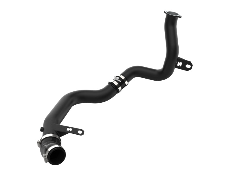 aFe 19-22 Hyundai Veloster N L4 2.0L BladeRunner 2.25in to 2.50in Aluminum Hot Charge Pipe - Black - 46-20648-B