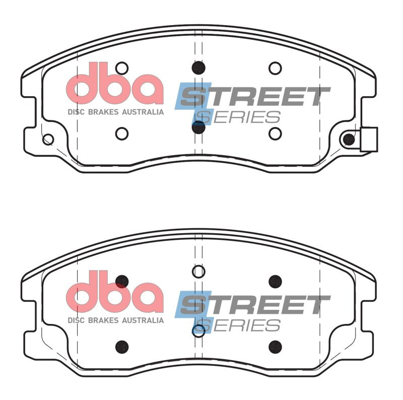 DBA 12-15 Chevrolet Captiva Sport Street Series Front Brake Pads - DB1850SS
