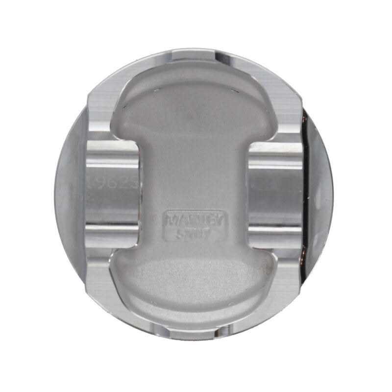 Manley 2013+ Subaru BRZ 86.50mm +.5mm Bore -11.4cc Dish 10.0:1 CR Platinum Series Piston Set - 632605C-4