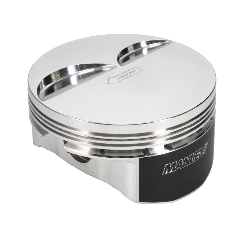 Manley Chevrolet LS Piston Set - 4.070in Bore 1.115in CH, -4.00 CC - 592670CE-8