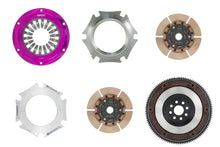 Load image into Gallery viewer, Exedy 1991-1992 Toyota Supra Hyper Twin Cerametallic Clutch Sprung Center Disc Pull Type Cover - TM032SD